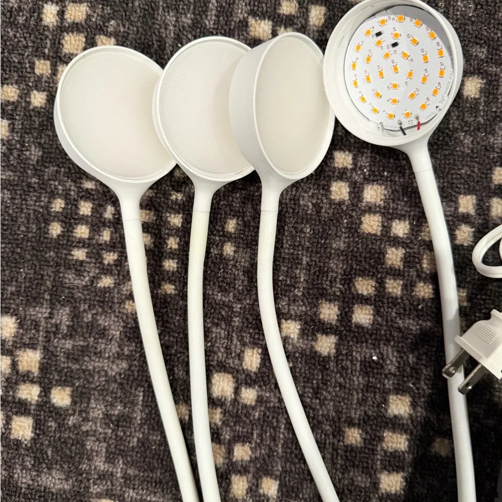 IKEA TRADFI Driver With 4 YTBERG Lights And ANSLUTA power Supply